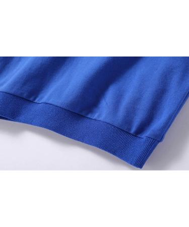 Taigood Boys Cotton Sweatshirt Long Sleeve T-Shirt | Age 5-6 Years | Blue - Buy Online on GoSupps.com