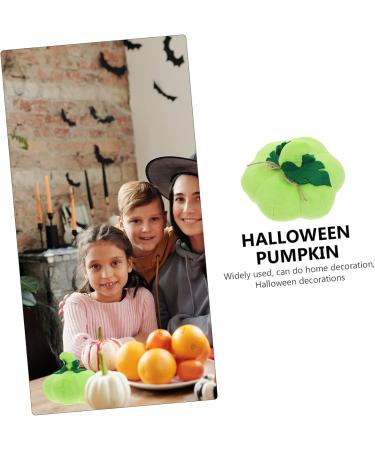 Artibetter Halloween Decoration Fabric Pumpkin Mini Plushies Photo Props Fall Decorations Halloween Pumpkin Pumpkin Green 15X15X14CM - Buy Online on GoSupps.com