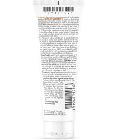 SORIFA - Pack of 2 - Derm cran - Barrier cream - Multi-purpose and sun protection SPF50+ - UV paint solvent oil pitch creosote tar - Hands face body - Fragrance-free - 100 ml tube. - Buy Online on GoSupps.com