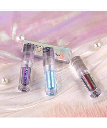 Arousar Metallic Liquid Eyeshadow Chameleon Eyeshadow Multi-Color Shifting Highly Pigmented and Shimmer Eye Makeup Long Lasting Cosmetics 02 NEVERLAND - Buy Online on GoSupps.com