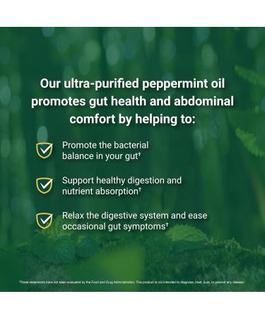 IBgard Gut Health Supplement - Peppermint Oil Capsules for Abdominal Comfort | 12 Capsules - International Shipping Available - Buy Online on GoSupps.com