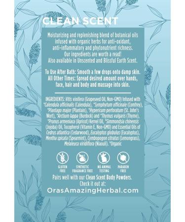 Body Oil Travel Size Variety Set Hydrate Dry Skin Massage Oil with Essential Oils Moisturizing Body Oils for Men and Women Ora s Amazing Herbal (Pack of 3 2.0 Fl Oz ea) - Buy Online on GoSupps.com