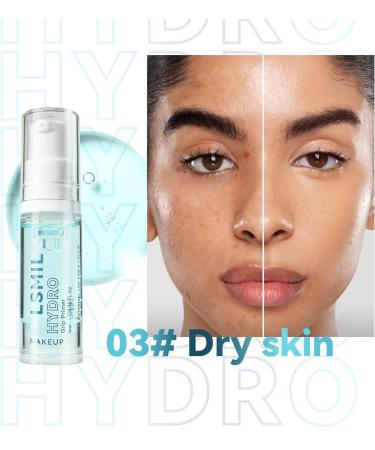 Hydrating Face Primer for Long-Lasting Makeup - Pore Primer for Full Coverage Matte Finish - Smoothing Moisturizing Base for Dry Skin 5ml (03 Blue) - Buy Online on GoSupps.com