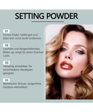 Clawrex Mineral Sunscreen Setting Powder SPF 35 Sun protection powder with brush Loose Setting Powder Oil Control Water resistant Mineral sun protection for face and scalp - Buy Online on GoSupps.com