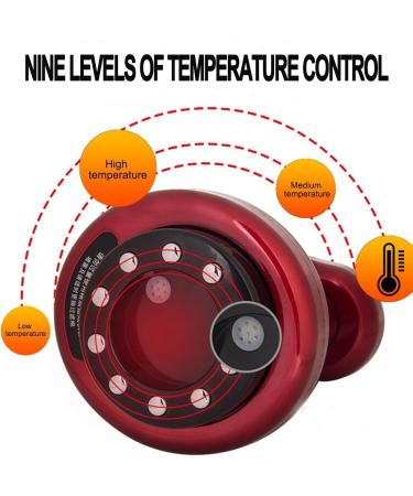 Electrical Cupping Set - 3 Massage Heads Adjustable Suction & 9-Stage Temperature Control for Full-Body Relaxation & Muscle-Skin Lift - International Shipping Available - Buy Online on GoSupps.com