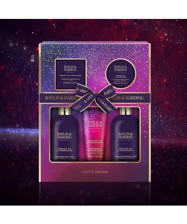 Baylis & Harding Midnight Fig & Pomegranate Pamper Gift Set - Vegan Friendly (1 Pack) - Buy Online on GoSupps.com