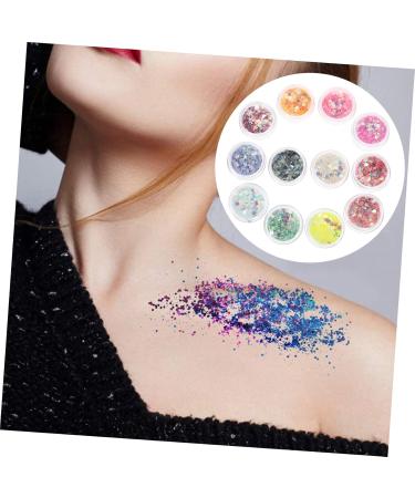 FRCOLOR 4 Sets Glitter Sequins Gel Makeup Sets Body Glitter Gel Face Glitters For Halloween Carnival Festival *4 - Buy Online on GoSupps.com