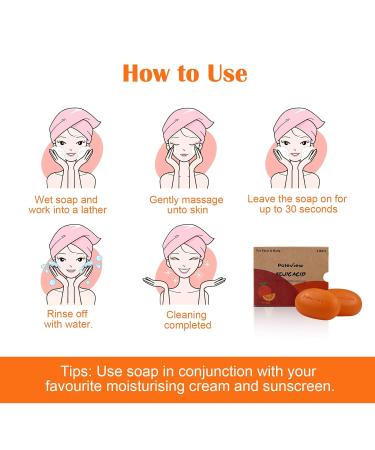 Poleview Kojic Acid Skin Lightening Soap - 2 Bars, 100g - Brightens Skin, Evens Tone, Reduces Hyperpigmentation - Buy Online on GoSupps.com
