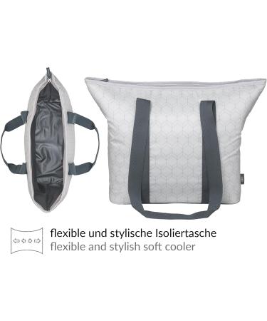 Buy Alfi ISO Shopper 17.00 L Geo Gray - Premium Insulated Shopping Bag for International Shipping - Buy Online on GoSupps.com