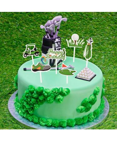 HOKPA Golf Cupcake Toppers 36Pcs Golf Shoes Bag Ball Carts Lawn Cupcake Picks for Birthday Baby Shower Sports Theme Party Decoration - Buy Online on GoSupps.com
