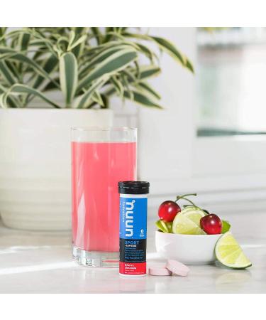 Nuun Hydration Energy Electrolyte Enhanced Drink Tablets  Cherry Limeade - Buy Online on GoSupps.com