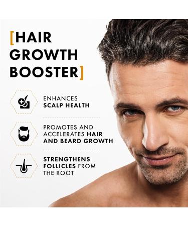 Hair Booster Serum for Men & Women - Hair Growth Tonic with Capilia Longa & Arginine for Thick Damaged Hair - 2 Fl Oz - Buy Online on GoSupps.com