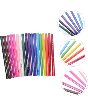 BELLIFFY 18pcs Eyeliner Colors Eye Liner Glitter Liner for Eyes Accessories for Eye Shadow Stick Abs - Buy Online on GoSupps.com