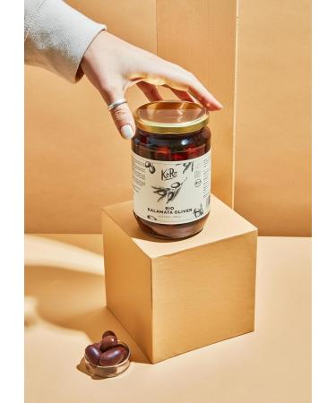 KoRo - Organic Kalamata Olives with pit 6 x 400 g - unique aroma - natural olives in brine - from Greece - Buy Online on GoSupps.com