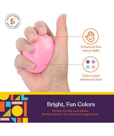 Special Supplies Therapy Putty for Kids & Adults | Resistive Hand Exercise Kit | 4 Strengths 3 Oz Each for Stress Relief & Rehabilitation - Buy Online on GoSupps.com