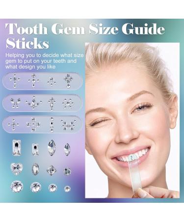 Novani Tooth Gem Kit - 260 DIY Pieces for Professional Teeth Gem Application | International Shipping Available - Buy Online on GoSupps.com
