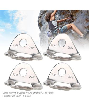 Alomejor 4pcs Stainless Steel Climbing Anchors - Durable Rock Accessories for High Altitude Use | International Shipping Available - Buy Online on GoSupps.com
