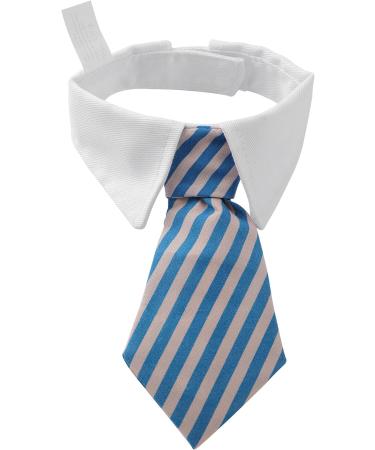 Molain 2 Pcs Pet Cat Dog Bow Tie Cat Collar Bow Tie Adjustable Bowtie for Puppy Party Formal Neck Ties for Dogs & Cats Dog Necktie Costumes for Dogs 30cm/11.8in Black+Blue Stripe Dog Collar Bow Tie 2 Colors Pet Bow Ties - Buy Online on GoSupps.com