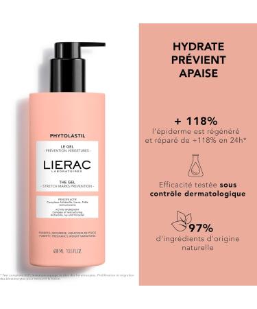 Lierac Phytolastil Stretch Mark Prevention Gel for All Skin Types 400ml - Buy Online on GoSupps.com