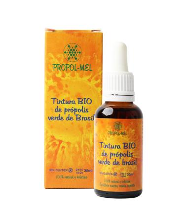 Organic Green Propolis Extract from Brazil 30 ml. Immune boosting mother tincture. 100% Natural Gluten free concentrated at 25%.