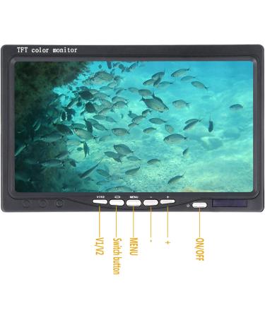 7in 1000TVL Underwater Fishing Camera - 50m Cable 6 LED Lights for ICE Sea & Boat Fishing | EU Shipping Available - Buy Online on GoSupps.com