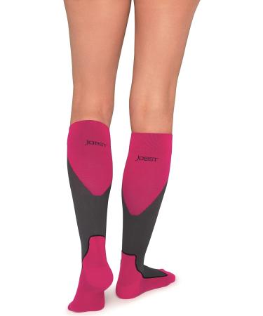 Shop Jobst Sport Running Stockings - Men's & Women's Compression Socks for Improved Blood Circulation - Soft Lightweight Breathable Pink - Buy Online on GoSupps.com