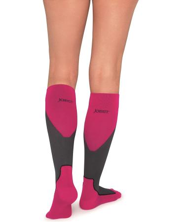 Jobst Sport Running Stockings - Compression Socks for Men & Women - Improve Blood Circulation - Soft & Breathable - Pink size M - Buy Online on GoSupps.com