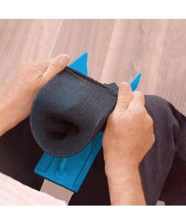 Ergonomic Sock Helper for Seniors | 2-Piece Medical Aid for Easy Sock Wearing | Flexible Sock Aid Tool - Buy Online on GoSupps.com