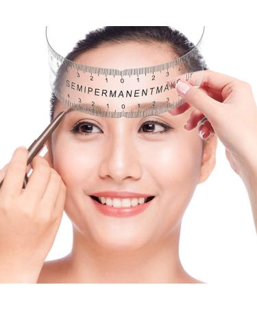 Milisten Eyebrow Stencil & Shaping Template - Reusable Microblading Ruler for DIY Makeup - Buy Online on GoSupps.com