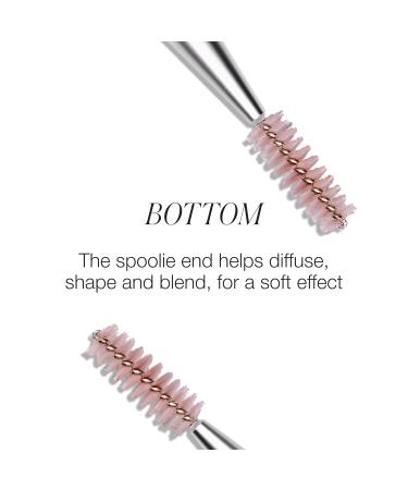 RMS Beauty Back2Brow Brush - Professional Eyebrow Makeup Brush with Spoolie for Perfect Brows | Buy Now Internationally - Buy Online on GoSupps.com