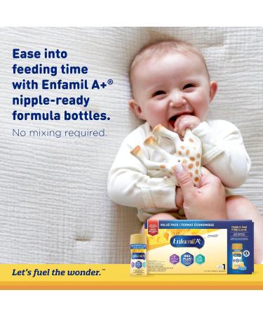 Enfamil A+ Baby Formula Value Pack Powder Refill DHA (a type of Omega-3 fat) to help support brain development Age 0-12 months 992g - Buy Online on GoSupps.com