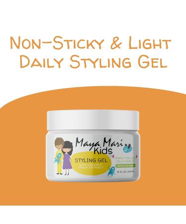 MAYA MARI Kids Hair Styling Gel 12 oz - Coconut Fruit Extract for Textured & Curly Hair - Buy Online on GoSupps.com