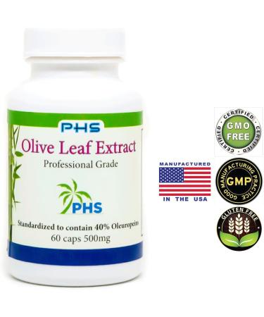 Pure Olive Leaf Extract | 40% Oleuropein | Natural Immune Support - Buy Online on GoSupps.com