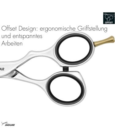 JAGUAR Hair Scissors PRE STYLE RELAX P 6.0 - Offset Design Polished Made in Germany | Professional Hairdressing Scissors 15.24 cm - Buy Online on GoSupps.com
