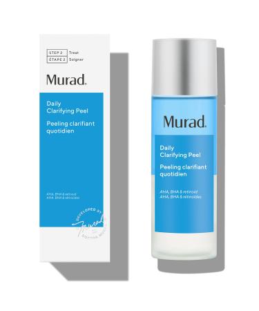Murad Daily Clarifying Peel   Exfoliating Peel Solution   Resurfacing Retinoid / AHA / BHA Liquid - Skin-Smoothing Retinoid  Salicylic Acid & Glycolic Acid Peel for Face  3.2 Fl Oz