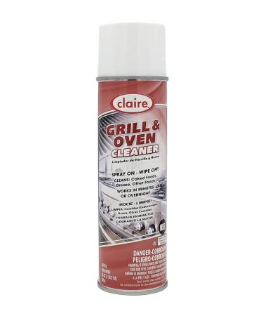 Claire Grill and Oven Cleaner 18 oz. can, red (CL826-1)