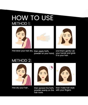 VOLLUCK Hair Styling Powder - 1.05oz Texturizing Powder for Volume | Soft & Fluffy No Mess Formula for Men & Women - Buy Online on GoSupps.com