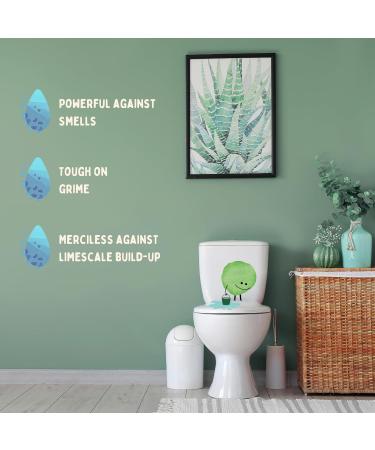 YOKUU Eco Friendly Toilet Cleaner | 30 Tablets Limescale Remover | Thyme & Sea Salt Scent | Plant-Based | Non Toxic & No Harsh Chemicals - Buy Online on GoSupps.com