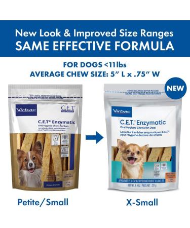 Virbac CET Enzymatic Oral Hygiene Chews for Dogs - Best Dental Care - Buy Online on GoSupps.com