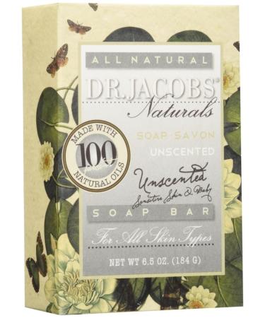 Dr. Jacobs Naturals Castile Bar Soap - Unscented - 6.5 oz by Dr. Jacobs