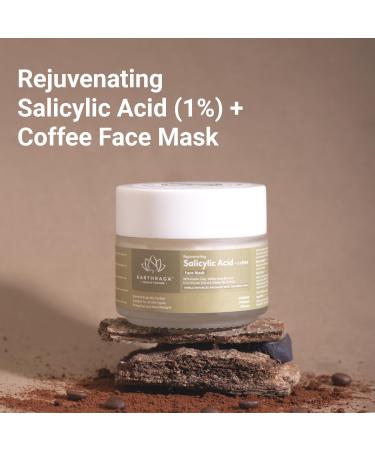 Rejuvenating Salicylic Acid Coffee Face Mask 100g | Glowing Skin for Men & Women | Natural & Organic | Removes Dead Skin & Fades Acne Marks - Buy Online on GoSupps.com