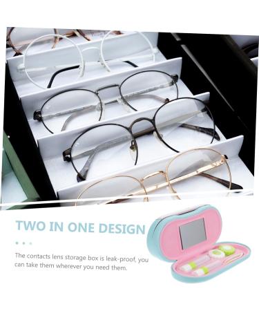 Partykindom Double-Layer Glasses Case | Family Travel Lens Accessories | Home & Travel Organizer | Durable & Stylish Eyewear Container - Buy Online on GoSupps.com