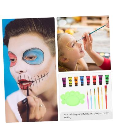 Glow in the Dark Face Paint Sets for Masquerade & Body Art | Neon Fluorescent Makeup - Buy Online on GoSupps.com