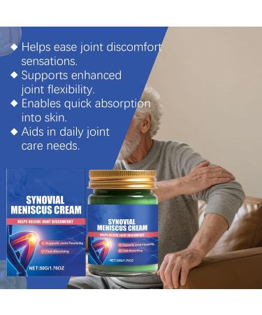  Jingmiger Joint Relief Cream - Gentle Fast-Absorbing Relief - Soothing Cream for Women Joint Care for Knees Legs and Body Daily Comfort and Support - Buy Online on GoSupps.com