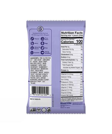 MadeGood Granola Minis 28 Bags: Organic Vegan Gluten-Free Nut-Free Snack Clusters - Chocolate Chip & Mixed Berry - Buy Online on GoSupps.com