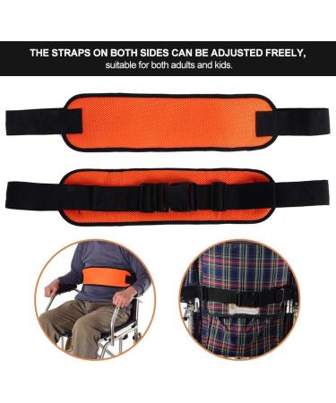 Tgoon Adjustable Mesh Bandage with Japanese Buckle for Wheelchair Patients - Orange - Buy Online on GoSupps.com