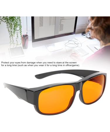 Cyrank Blue Light Blocking Glasses for Men & Women | Amber Gaming Glasses | Reduce Insomnia & Eye Strain - Buy Online on GoSupps.com