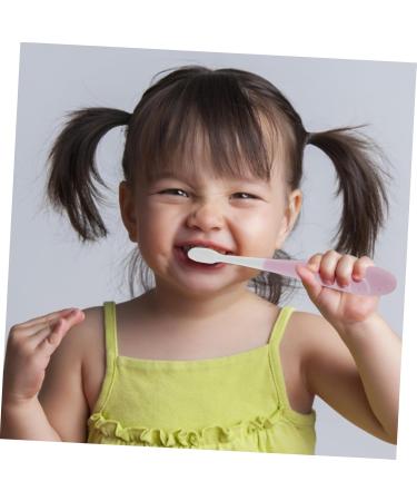 Shop Homsfou Soft Children's Toothbrush - 3 Pack in Assorted Colors | Bulk Baby and Kids Toothbrush for Gentle Cleaning | Ideal for Home Dental Care - Buy Online on GoSupps.com