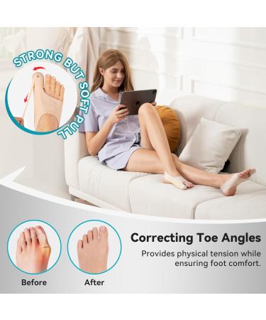 Tech Love Hallux Valgus Corrector - Toe Spreader & Sock Bale for Men & Women - Comfortable Foot Alignment Solution - Buy Online on GoSupps.com