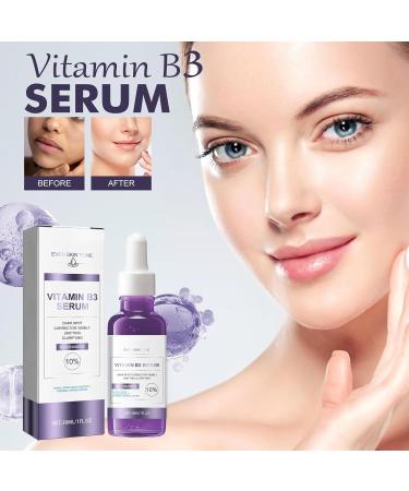 Mikabila (04)30ml*2 Vitamin B3 Niacinamide Face Serum Niacinamide Facial Serum with Vitamin B3 Anti-Wrinkle Anti-Ageing Serum Dark Spots Corrector Reduce Fine Lines Wrinkles Anti Pigment Spot Serum - Buy Online on GoSupps.com